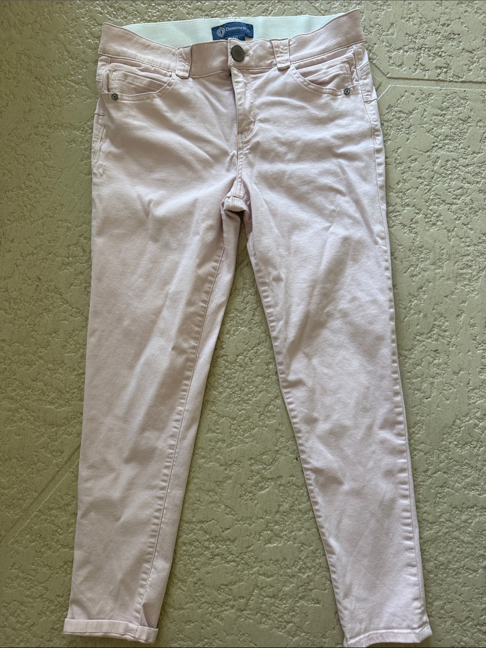 Democracy Pale Pink Skinny Jeans